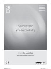 Samsung DW60M6040UW Gebruikershandleiding