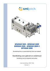 Smipack BP1102AR 350R Handleiding Voor Gebruik En Onderhoud