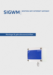 Sentera Controls SIGWM Montagehandleiding