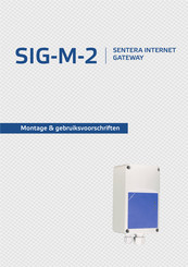 Sentera Controls SIG-M-2 Series Montagehandleiding