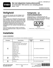 Toro 31220 Installatie-Instructies