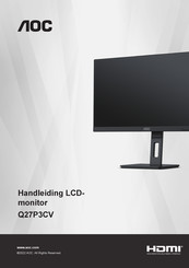 AOC Q27P3CV Handleiding