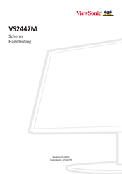 ViewSonic VS2447M Handleiding