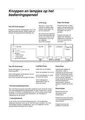 Epson LX-1170 Gebruikershandleiding