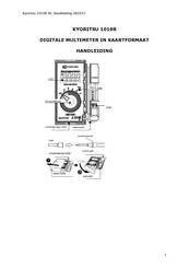 KYORITSU 1019R Handleiding
