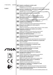 Stiga S 400 B Gebruikershandleiding