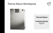 Thermia Robust Installatiehandleiding