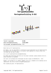 TNT B-092 Montagehandleiding