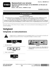 Toro Workman HD Series Installatie-Instructies