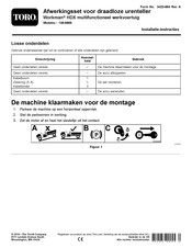 Toro Workman HDX Installatie-Instructies