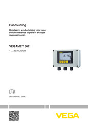 Vega VEGAMET 862 Handleiding