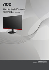 AOC G2590VXQ Handleiding