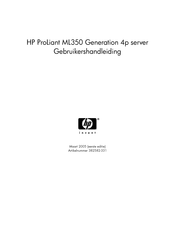 HP ProLiant ML350 Generation 4p Gebruikershandleiding