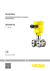 Vega VEGADIF 85 Handleiding