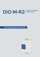 Sentera Controls DIO-M-R2 Montagehandleiding