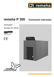 REMEHA P 300 Technische Handleiding