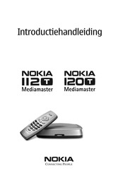 Nokia 120T Mediamaster Introductiehandleiding