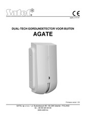 Satel AGATE Gebruiksaanwijzing