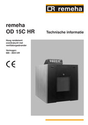 REMEHA OD 15C HR Technische Handleiding