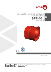 Satel ACSP SPP-401 Gebruiksaanwijzing