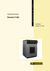 REMEHA P 200 Technische Handleiding