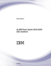 IBM Power System E850 Installatiehandleiding