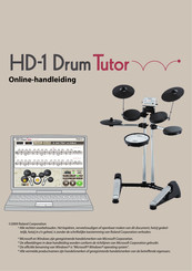 Roland HD-1 Drum Tutor Handleiding