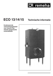 REMEHA ECO 13 Technische Handleiding