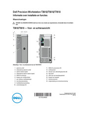 Dell Precision Workstation T5610 Handleiding