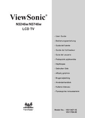 ViewSonic N3746w Handleiding