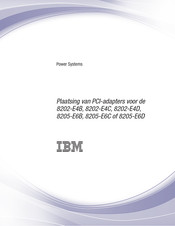 IBM 8202-E4D Plaatsings- En Gebruikshandleiding