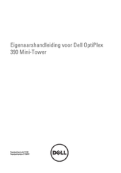 Dell OptiPlex 390 Handleiding