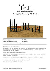 TNT PE-ZS101 Montagehandleiding