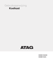 Atag KD85102AD Gebruiksaanwijzing