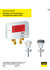 Viega Multiplex Trio E3 6146.215 Gebruiksaanwijzing