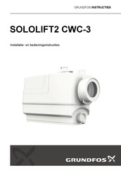 Grundfos Sololift2 CWC-3 Installatie- En Bedieningsinstructies