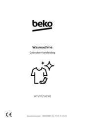 Beko WTV9725XCW1 Gebruikershandleiding