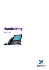 Proximus Yealink T58A Handleiding