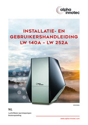 alpha innotec LW 252A Installatie- En Gebruikershandleiding