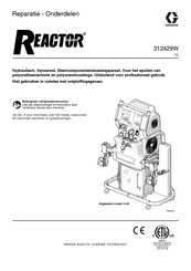 Graco Reactor H-25 Bediening, Onderdelen, Reparatie