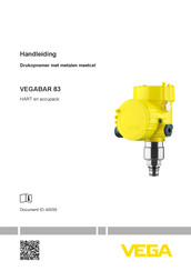 Vega VEGABAR 83 Handleiding