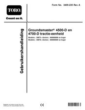 Toro Groundsmaster 4700-D Gebruikershandleiding