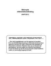 Xerox WorkCentre Pro 232 Referentiehandleiding