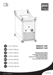 ims PRO NEOCUT 105 Gebruiksaanwijzing