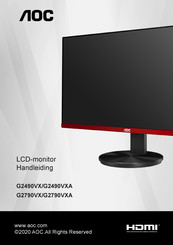 AOC G2790VXA Handleiding