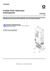 Graco ProMix PD2KPD2KPD2K Installatiehandleiding