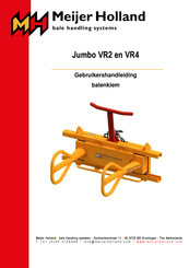 Meijer Holland Jumbo VR2 Gebruikershandleiding