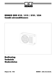 REMKO RKS 518 Bedieningshandleiding