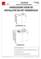 CAIROX AIRVANCE Silvertop 15 Installatie- En Onderhoudshandleiding