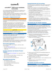 Garmin echoMAP 90 Series Installatie-Instructies